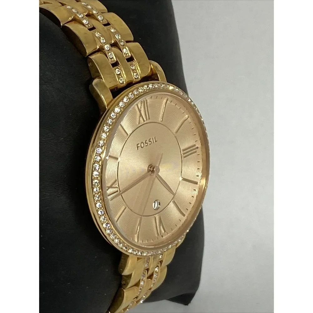 Fossil Jacqueline ES3546 Women's Stainless Steel Analog Dial Quartz Watch OP830